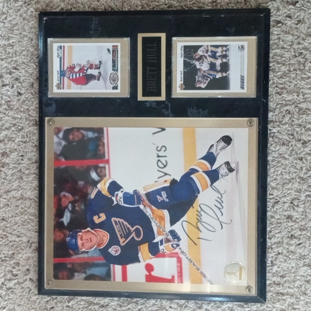 Brett Hull plaque